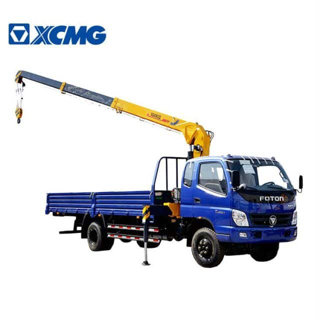 XCMG official 2.1 ton small telescopic boom lift truck with crane SQ2SK2Q for sale
